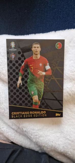 Match Attax Uefa Euro Germany Cristiano Ronaldo Portugal Black