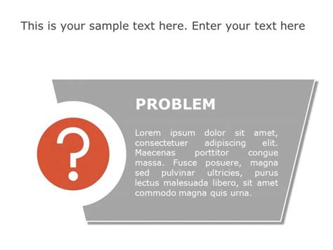 Problem And Solution 6 Powerpoint Template Slideuplift