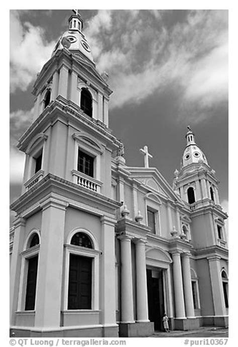 Black And White Picture Photo Cathedral Nuestra Senora De Guadalupe