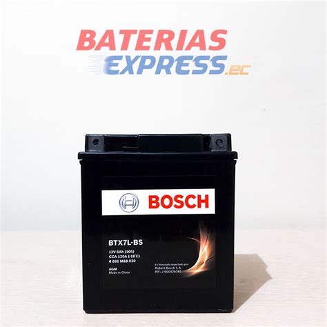 Bosch Moto BTX7L BS Baterias Express Ec