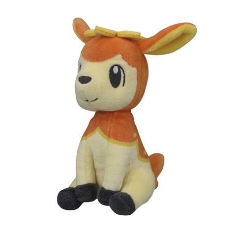 Pokémon Center Deerling Autumn Form Sitting Cuties Plush 5 ½ Inch