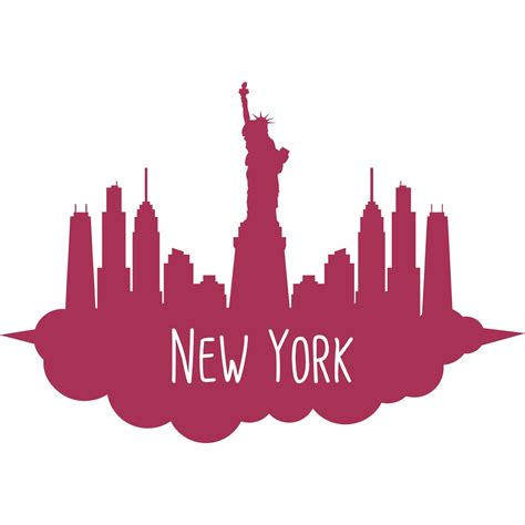 Banner of New York city. All buildings. Flat design vector illustration 22137683 Vector Art at ...