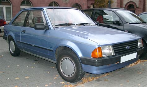 1983 Ford Escort Information And Photos Momentcar