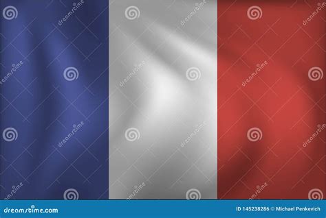 Flag Of France Stock Vector Illustration Of Nation