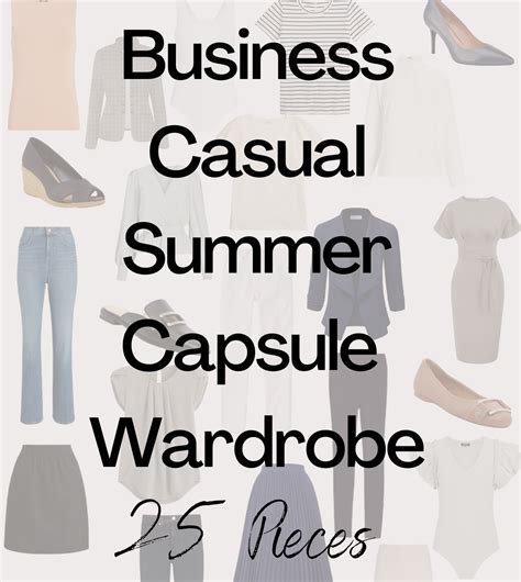 Summer Capsule Wardrobe For Work Penny Pincher Fashion Blog