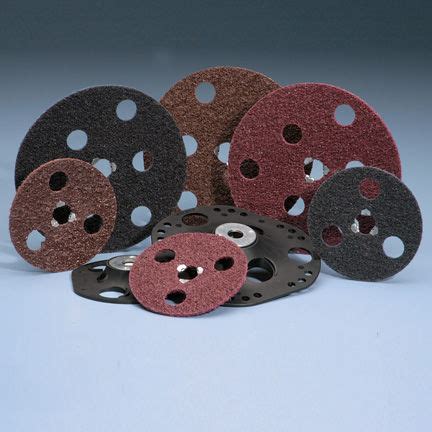 Aluminum Oxide Abrasive Disc E ZView Edger Flex Loc Saint Gobain