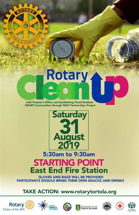 ROTARY COMMUNITY CLEAN UP Rotary Club Of Tortola