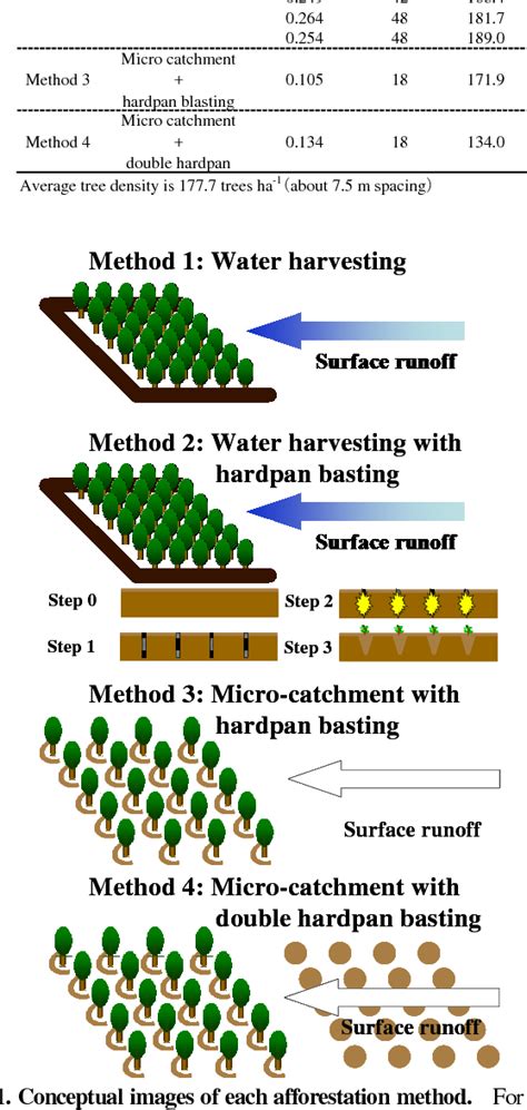 Pdf Selection Of Appropriate Planting Methods And Tree Species For