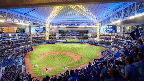 Rays announce plans for new $1.3 billion stadium in St. Petersburg ...