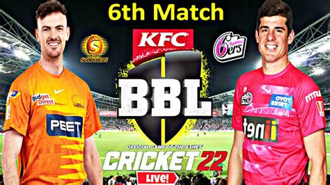 Perth Scorchers Vs Sydney Sixers 6th Match In Bbl Prediction Li Ve