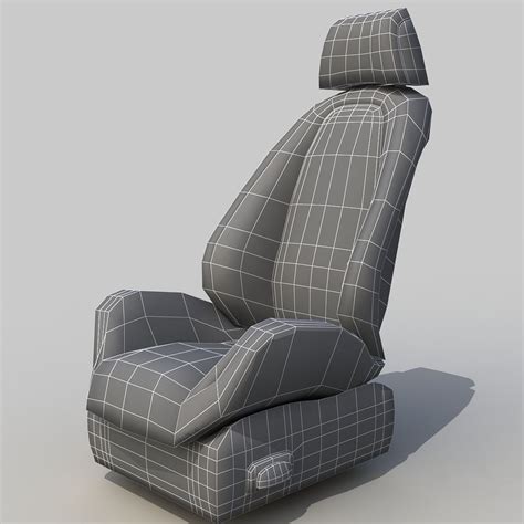 Car Seat 3d Model 19 Obj Fbx Max Free3d