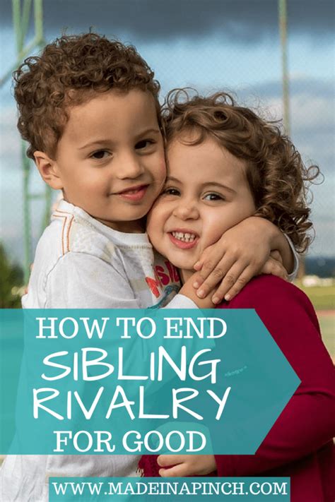 4 Simple Strategies On How To End Sibling Rivalry For Good Made In A Pinch