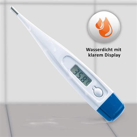 Self Diagnostics Digitales Fieberthermometer Mit Fieberalarm 1 St