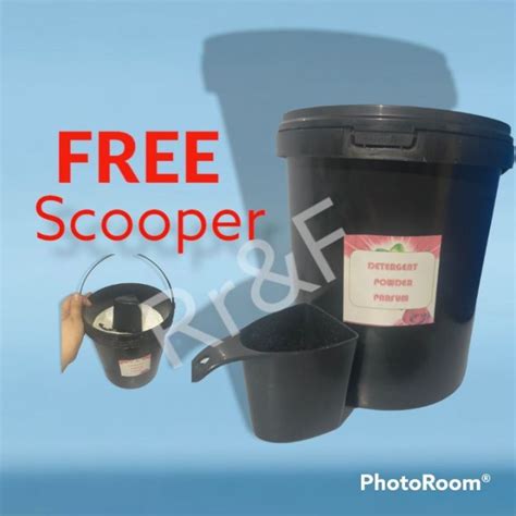 Detergent Powder Sa Timba Free Scooper Inside 3 Kilos Approximate