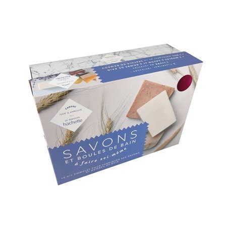 Coffret savons et boules de bains à faire soi même Le kit complet