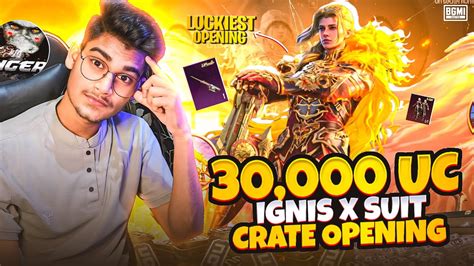 World Record Create Opening Of New Ignish X SUIT 35 000 UC Luckiest