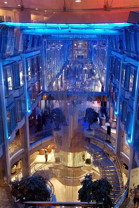 Voyager Of The Seas Cruise The Four Story Royal Promenade Onboard Royal Caribbean S Voyager Of