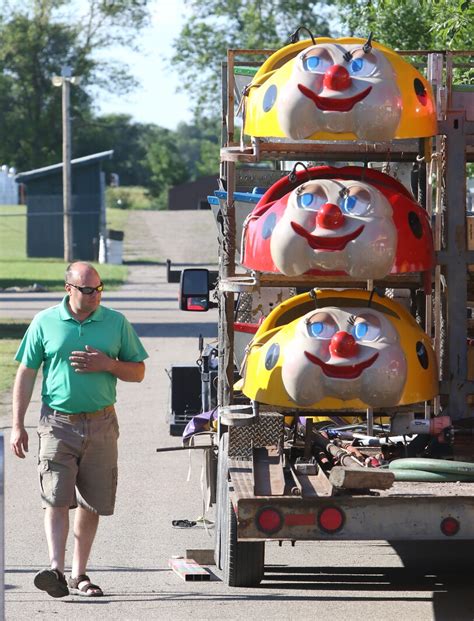 Stutsman County Fair Set Up Jamestown Sun News Weather Sports