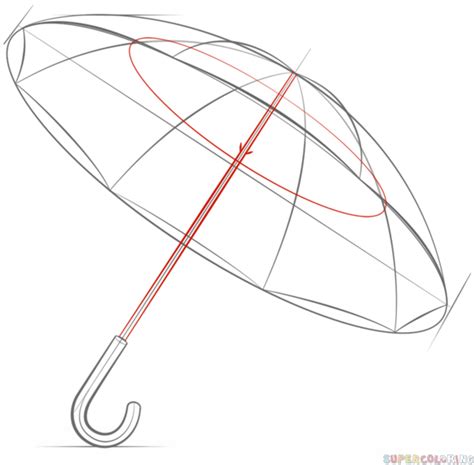 How To Draw An Umbrella Step By Step Drawing Tutorials Artofit