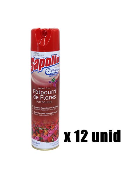 Sapolio Ambientador Spray X Ml Potpourri X Un