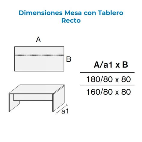 Mesa De Oficina Blok De Forma Montiel