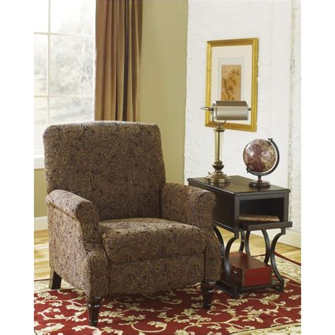 2520026 Ashley Furniture High Leg Recliner Garnet