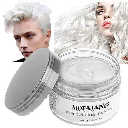 Amazon Temporary Silver Gray Hair Wax Oz Instant Hairstyle