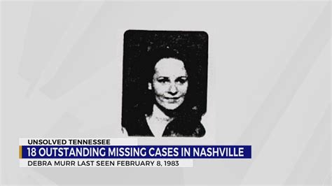 Unsolved Cases Missing People Who Disappeared From Nashville Youtube