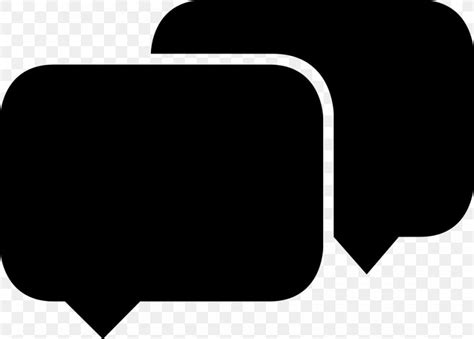 Online Chat Symbol Conversation Png X Px Online Chat Black