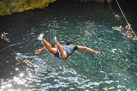 Atv Jungle Adventure Zipline Cenote Dive And Tequila Tasting In The