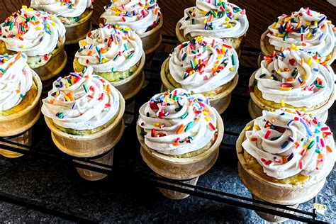 Ice Cream Cone Cupcakes