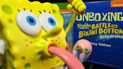 Unboxing Shiny Edition Battle For Bikini Bottom Rehydrated YouTube