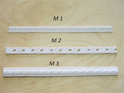 Dollhouse Trim Miniature Molding Moulding Linth Skirting Etsy