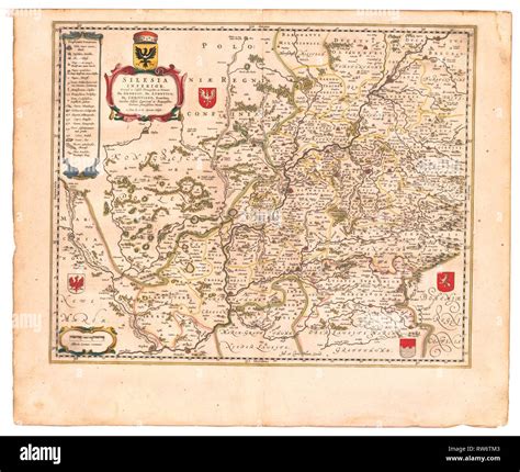 Silesia Map Hi Res Stock Photography And Images Alamy