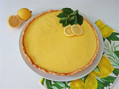 Zitronen Buttermilch Tarte Von Njammm Chefkoch