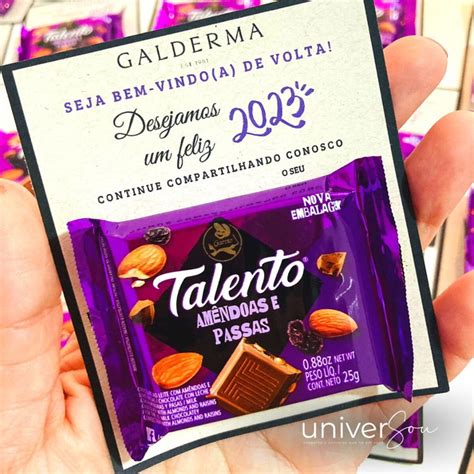 Cart O Talento Personalizado Chocolate Elo