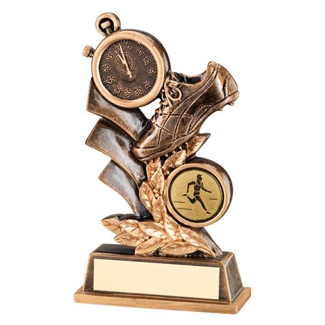 5in Athletics Running Trophy With Custom Engraving Awards Trophies