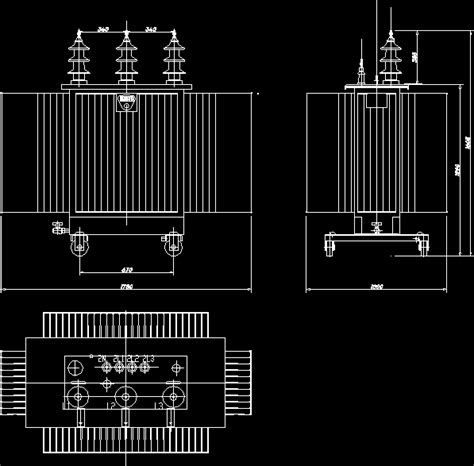 Transformador En AutoCAD Librería CAD