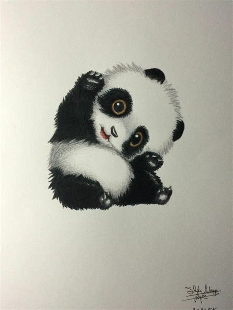 Pencil Drawing Of A Panda - Artist Makes Hyper Realistic Drawings To ...