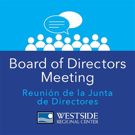 Board of Directors Meeting (Virtual): December 2, 2020 - Westside ...