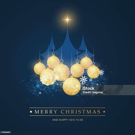 Happy Holidays Card Template Stock Illustration Download Image Now
