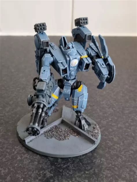 XV104 RIPTIDE SCHLACHTANZUG Tau Empire Warhammer 40K Bemalt EUR