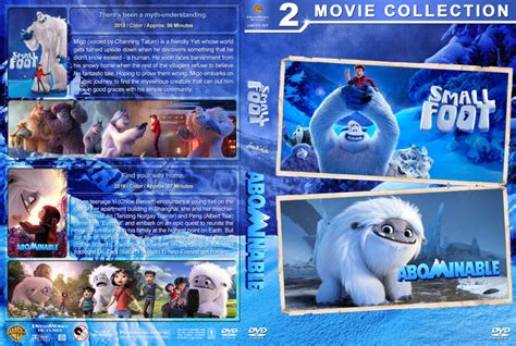 Smallfoot Abominable Double Feature R1 Custom Dvd Cover And Labels