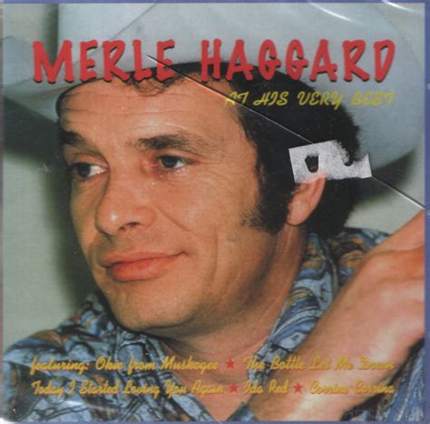 Release “at His Very Best” By Merle Haggard Cover Art Musicbrainz