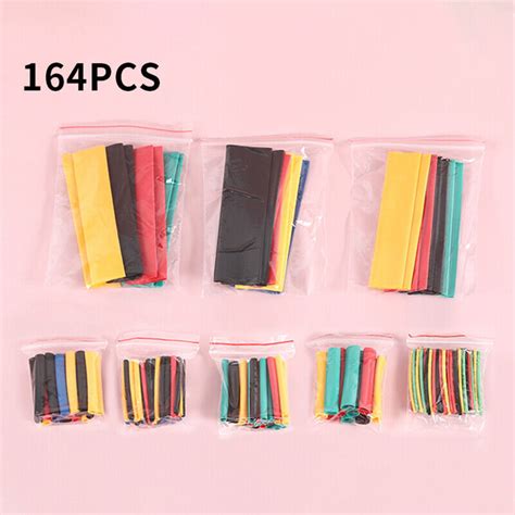 Pcs Polyolefin Insulation Heat Shrink Tubing Tube Sleeve Wrap