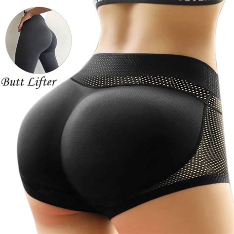 Covocs Women Butt Lifter Panties With Sponge Padding Lift Hip Body