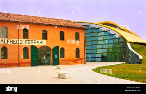 View of the Ferrari Museum, Modena Stock Photo - Alamy