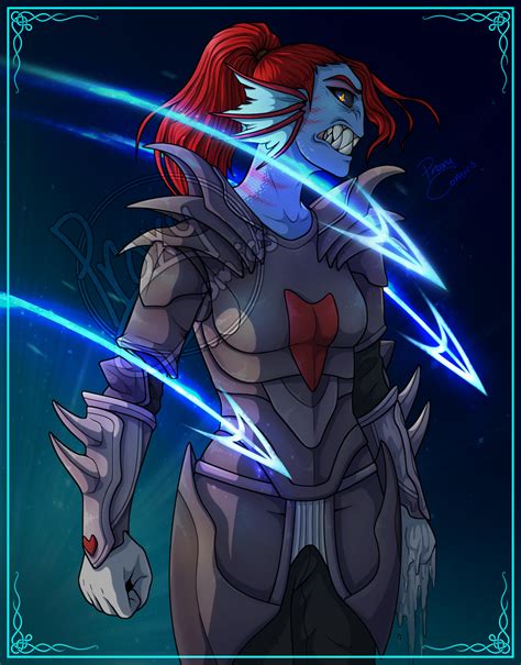 Undyne the undying by ProxyComics on DeviantArt