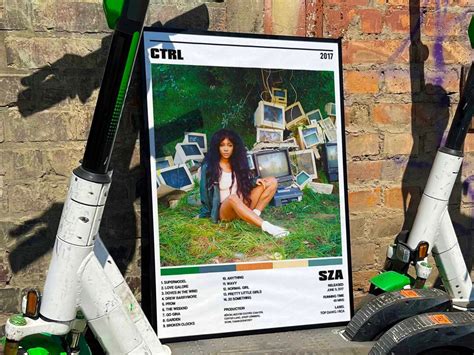 SZA ctrl Album Cover Poster custom - Etsy