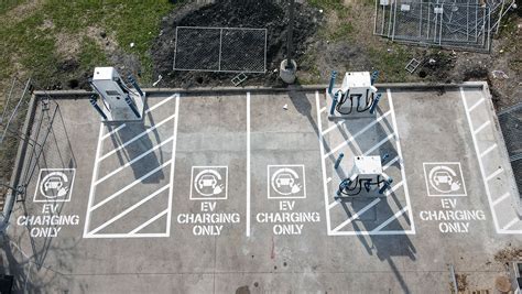 EV Charging Bay Markings In Dover DE G FORCE